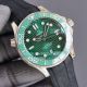 Replica Omega Seamaster Diver 300M Watch Green Dial Black Rubber 41MM (2)_th.jpg